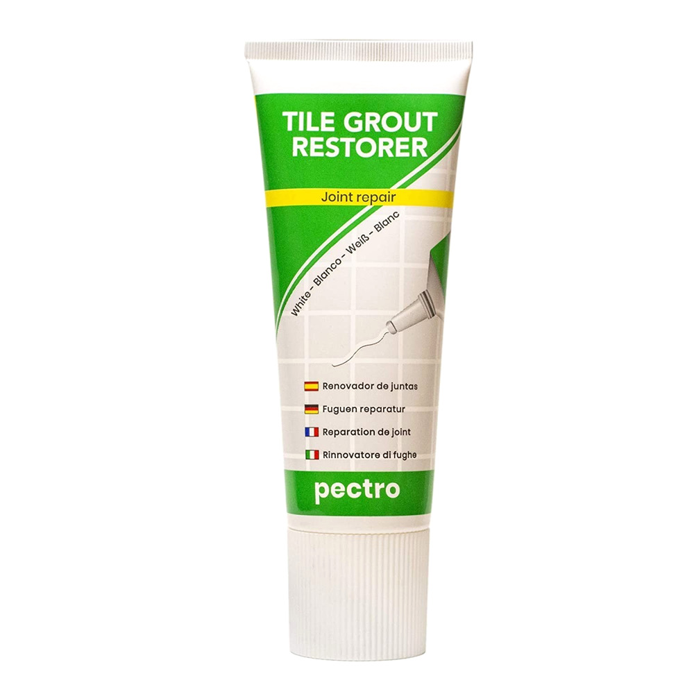 Tile Grout Repair Kit White 400g Grout Filler for Bath Kitchen, Restore & Renew